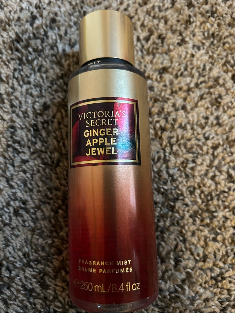 Victoria's Secret Ginger Apple Jewel Fragrance Mist — Red/Gold